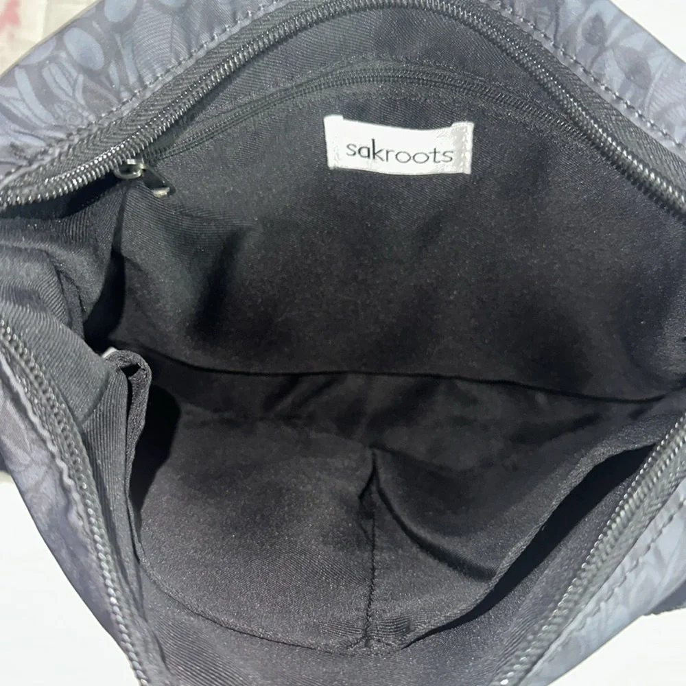 Sakroots Black Crossbody Bag
